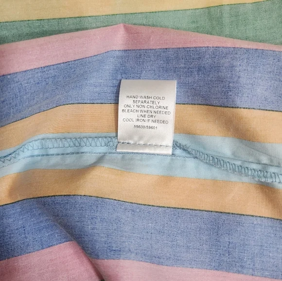 NWT Sugarlips Multicolor Striped Midi Dress Resort 2X - Picture 13 of 13